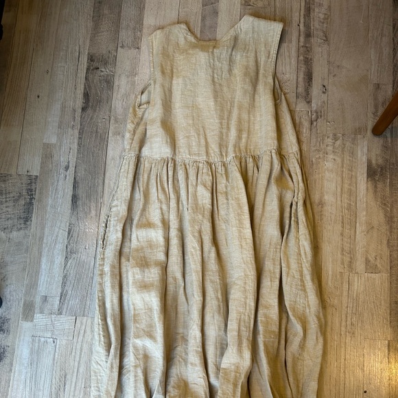 Szeki New York Summer Play Dress, Mustard Noise - Picture 6 of 6